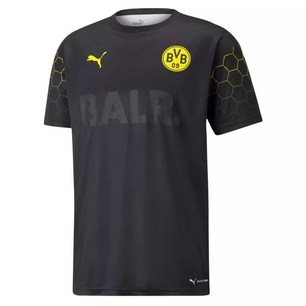 BALR Tailandia Camiseta Borussia Dortmund 2021-2022 Negro